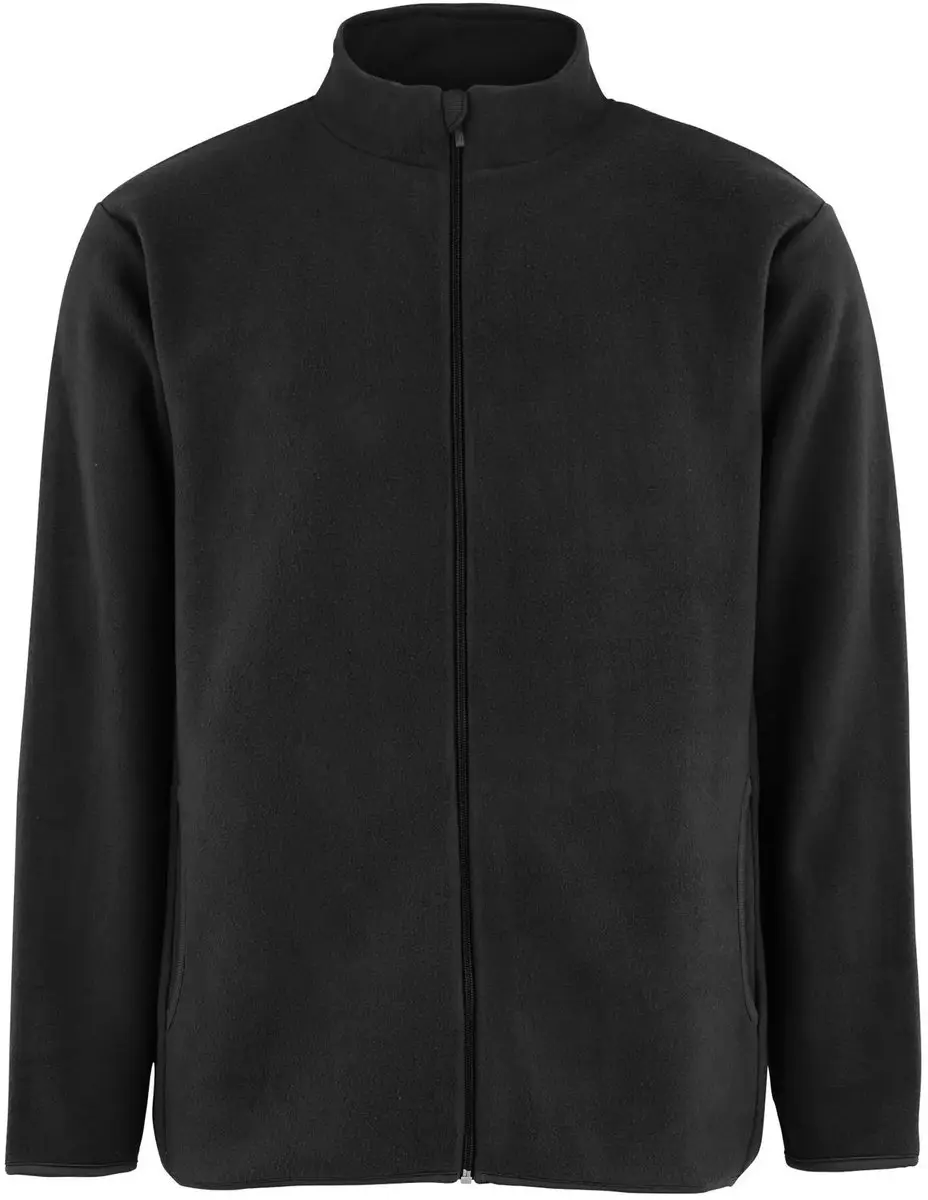 Neutral Fleece met rits - S - Zwart