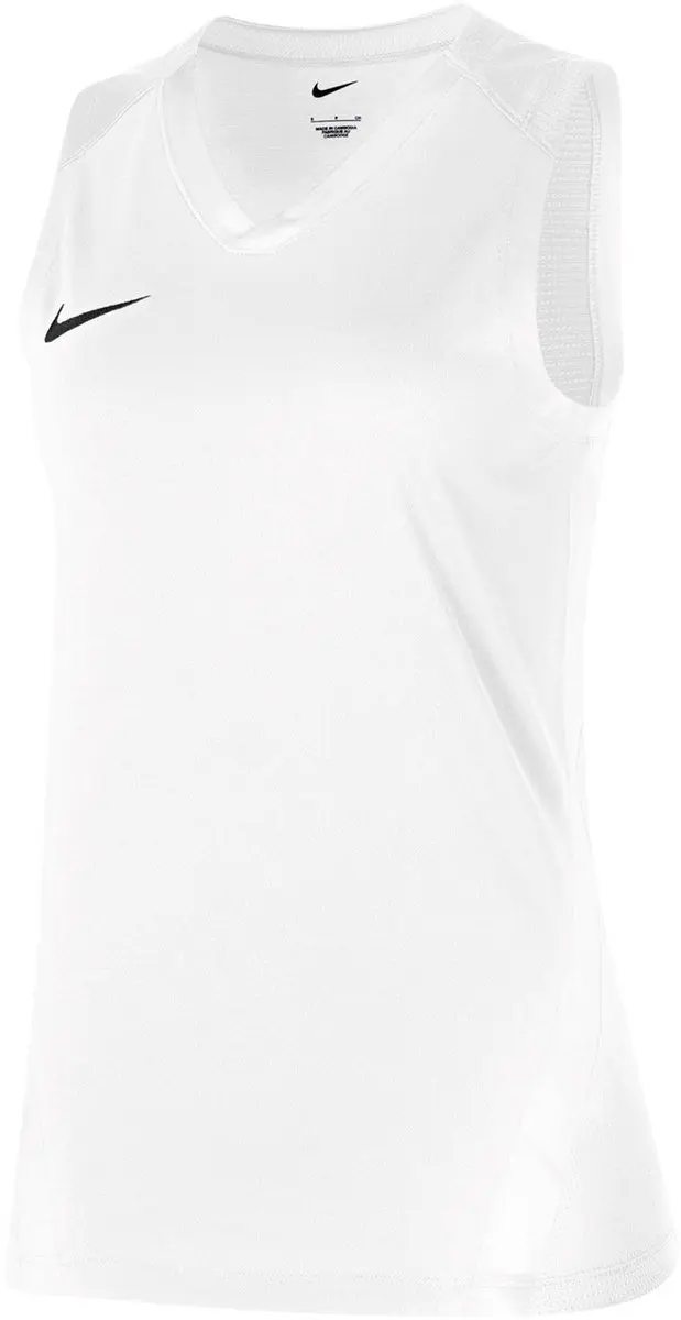 Nike Team Spike Top Dames M - Zwart/Wit
