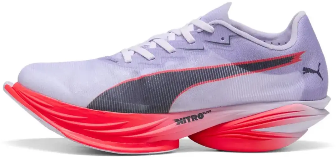 PUMA Fast-R Nitro Elite 3 Hardloopschoenen 44 - Light Lavender/Ultra Red