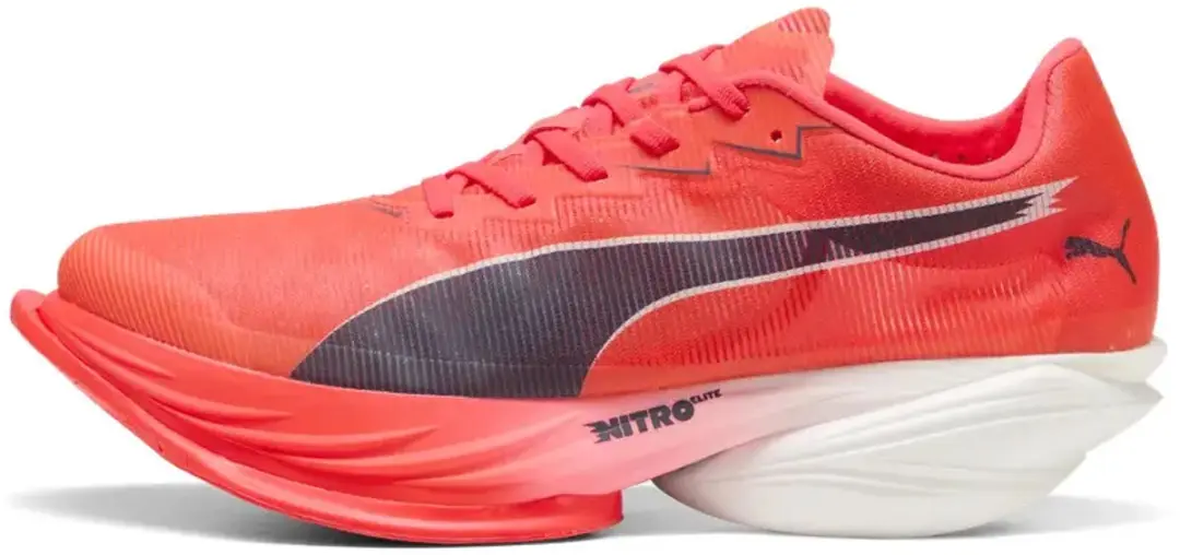 PUMA Fast-R Nitro Elite 3 Hardloopschoenen 44 - Light Lavender/Ultra Red