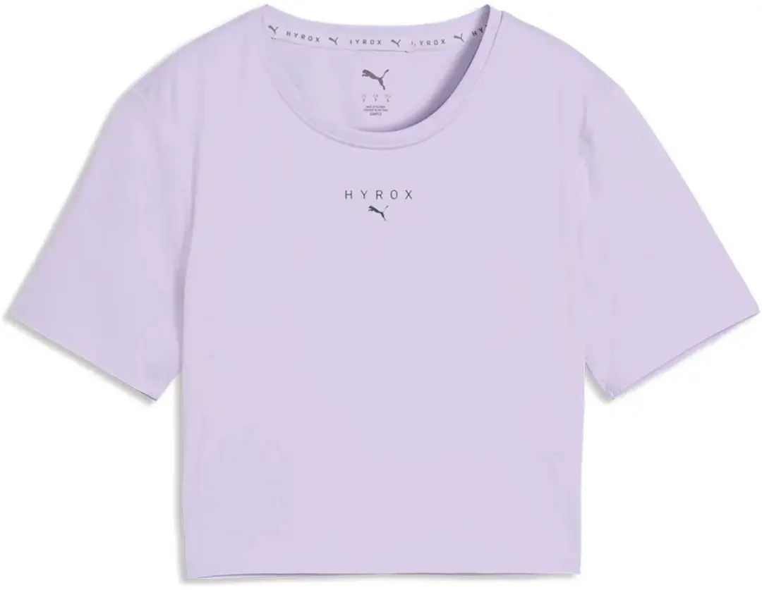 PUMA X Hyrox Pwrmode Cropped T-shirt - Paars M