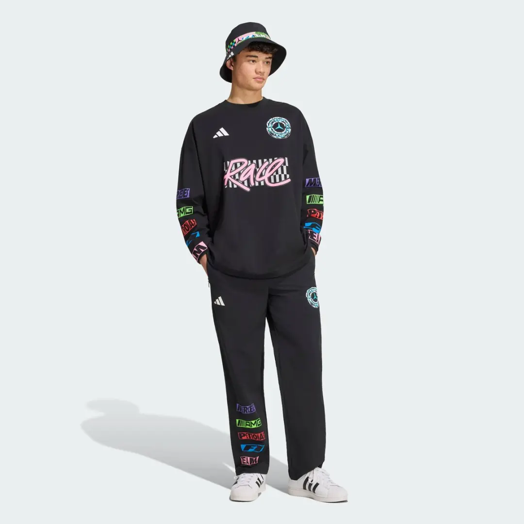 adidas Performance Mercedes-AMG Petronas F1 Lights On Longsleeve L - Zwart