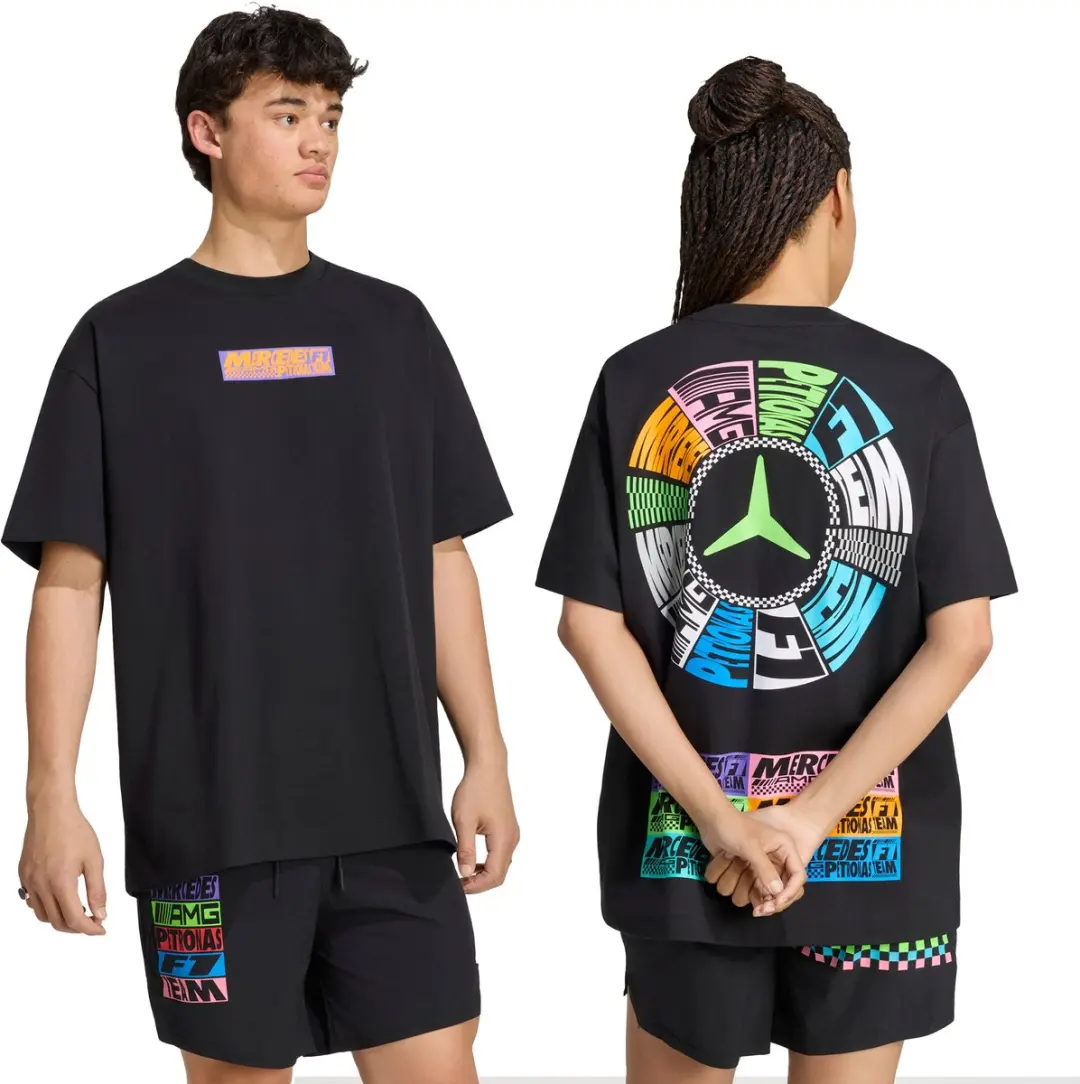 Adidas Performance AMG Petronas F1 Lights On T-shirt M - Zwart