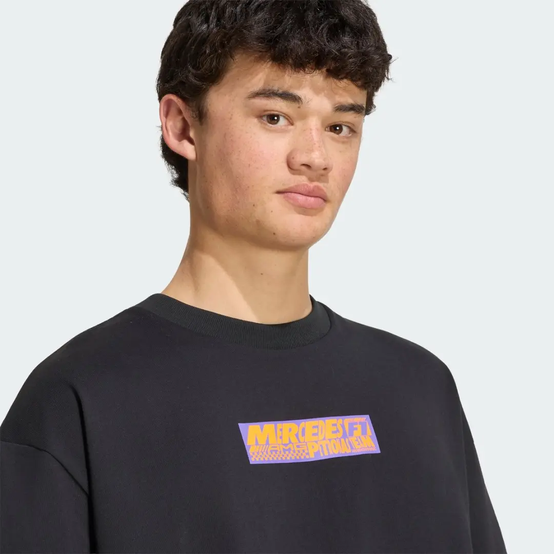 Adidas Performance AMG Petronas F1 Lights On T-shirt M - Zwart