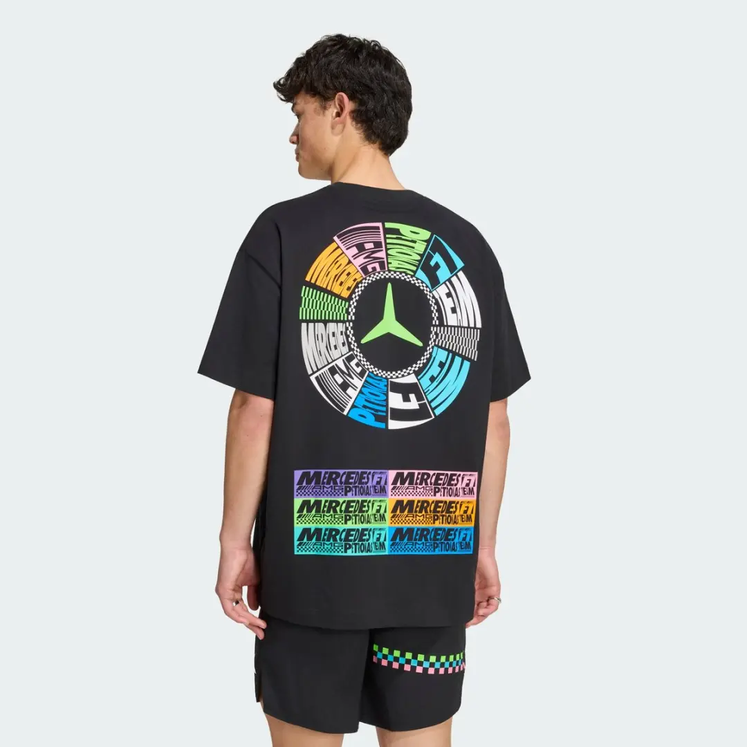 Adidas Performance AMG Petronas F1 Lights On T-shirt M - Zwart