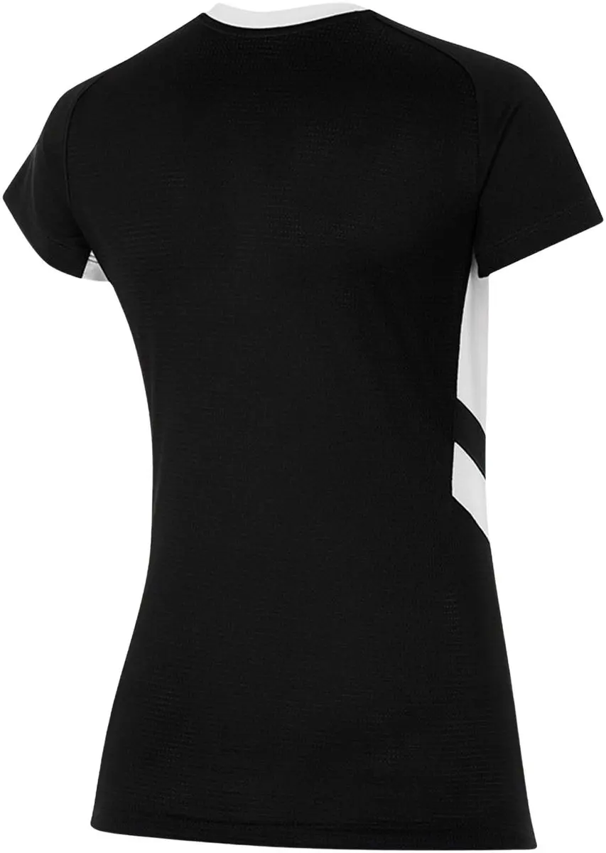 Nike Team Shirt Dames L - Zwart/Wit