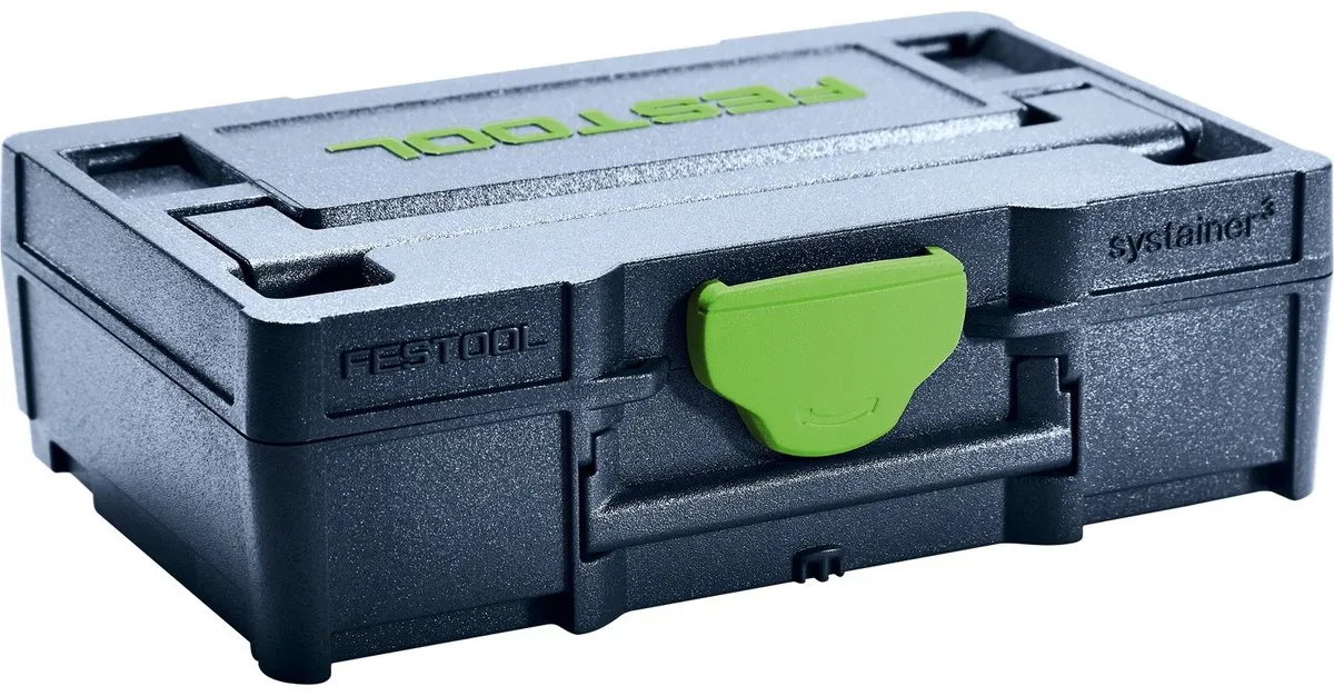 Festool SYS3 XXS Systainer³ - Groen/Grijs