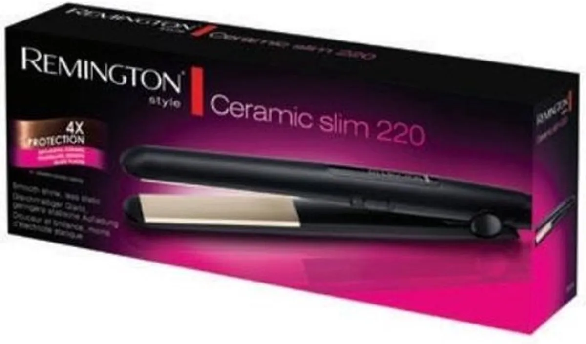 Remington S1510 Ceramic Slim Stijltang - 2 standen - Zwart - afbeelding 6 van 6