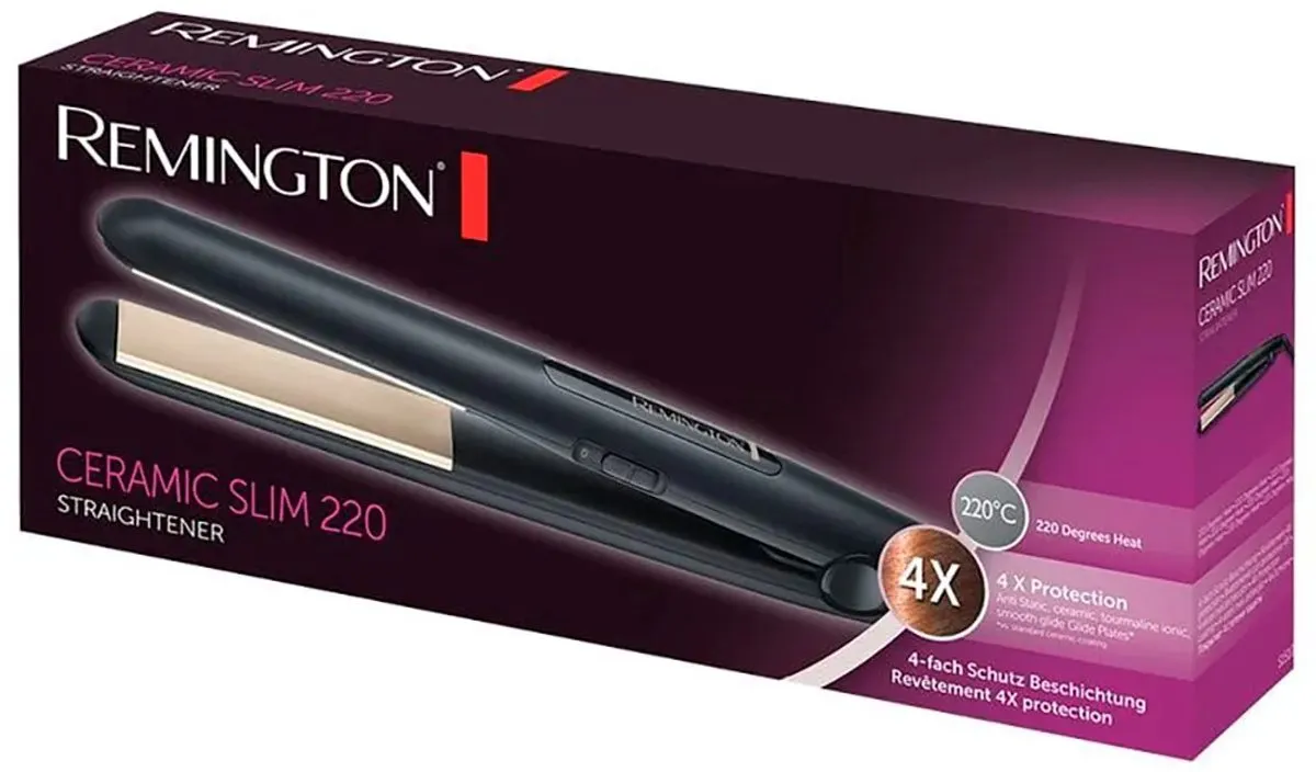 Remington S1510 Ceramic Slim Stijltang - 2 standen - Zwart