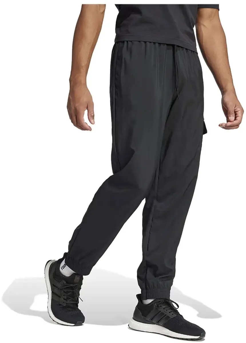 Adidas Essentials Small Logo Joggers - L - Zwart