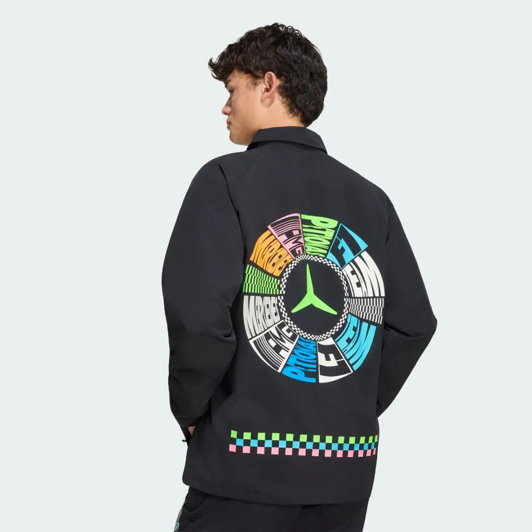 adidas Performance Mercedes-AMG Petronas F1 Lights On Jack - Zwart - XXXL - afbeelding 6 van 6