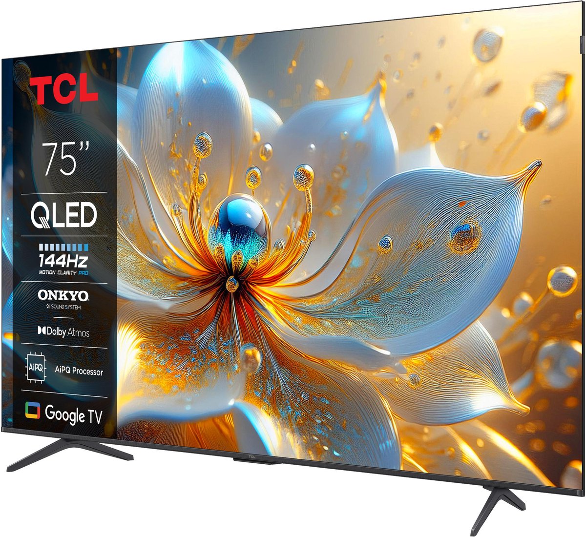 TCL 75T8C - 75 inch - 4K QLED - 144Hz - 2025