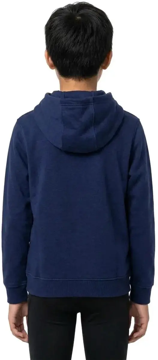 Nike NSW Club FLC HDY Unisex Sporttrui FD3000-410 - Navy/Wit - XL