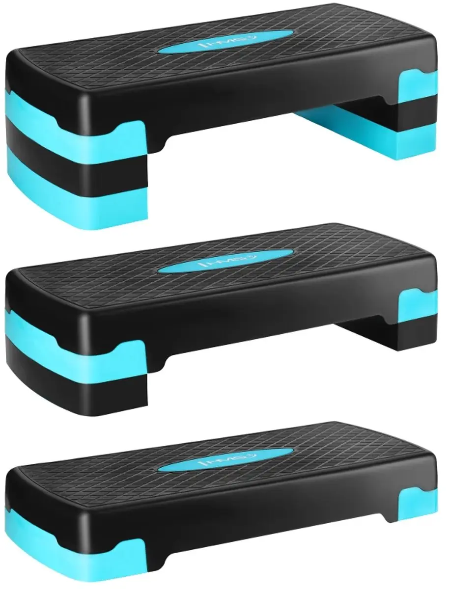 HMS Aerobic Step - Zwart/Blauw