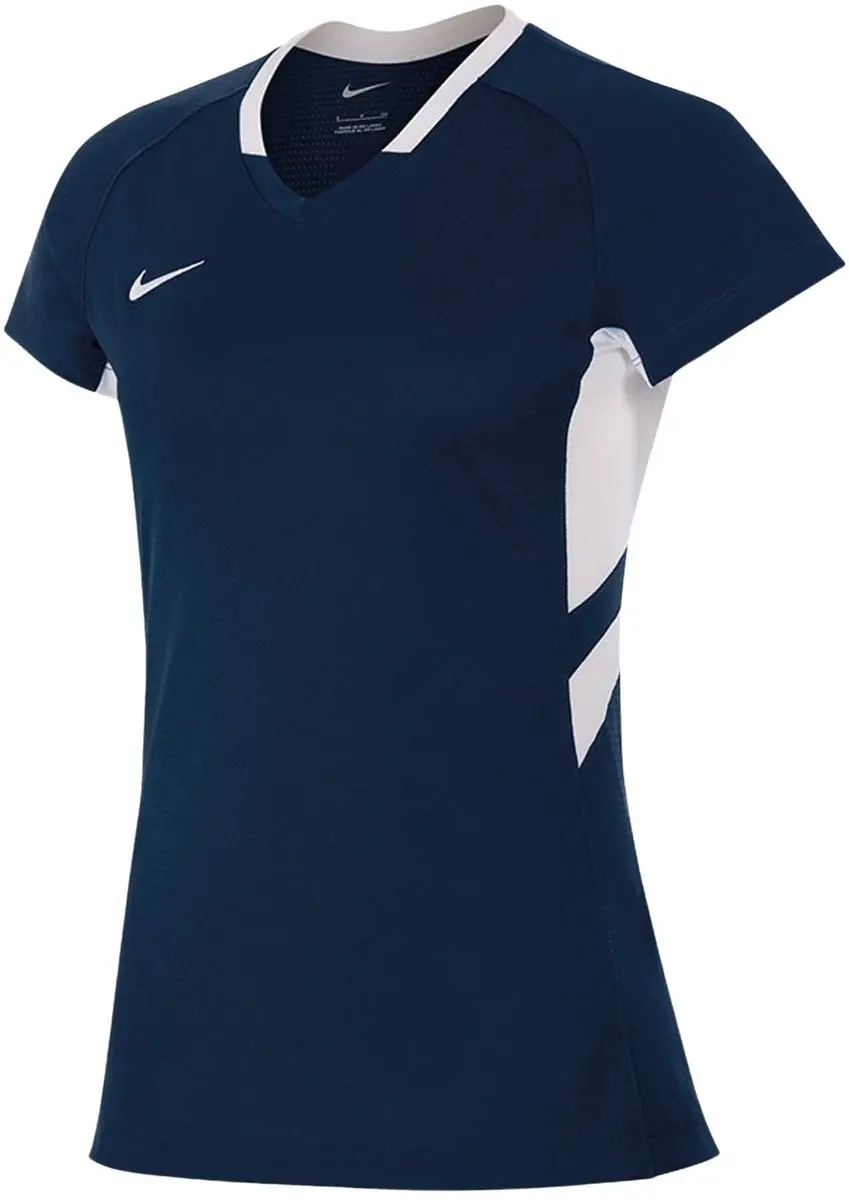 Nike Team Shirt Dames XL - Wit/Blauw