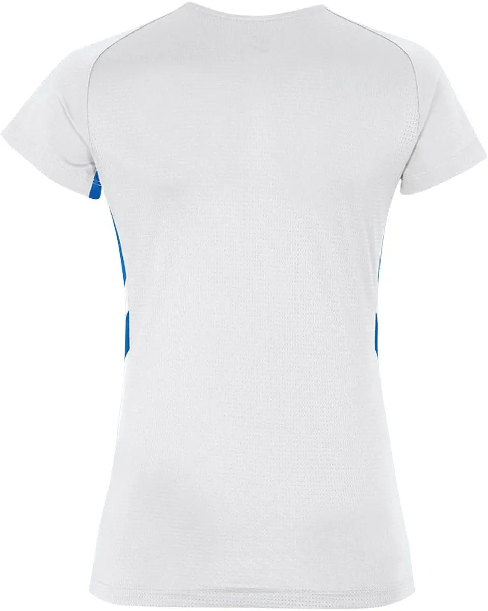 Nike Team Shirt Dames XL - Wit/Blauw