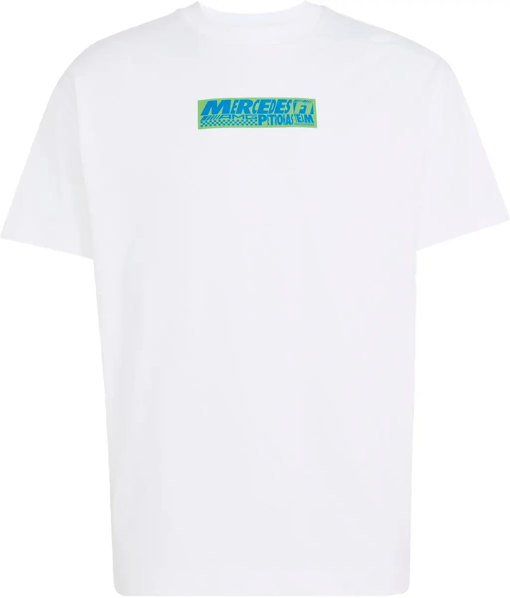 Adidas Performance Mercedes-AMG Petronas F1 Lights On T-shirt IB7009 - Wit - XXXL