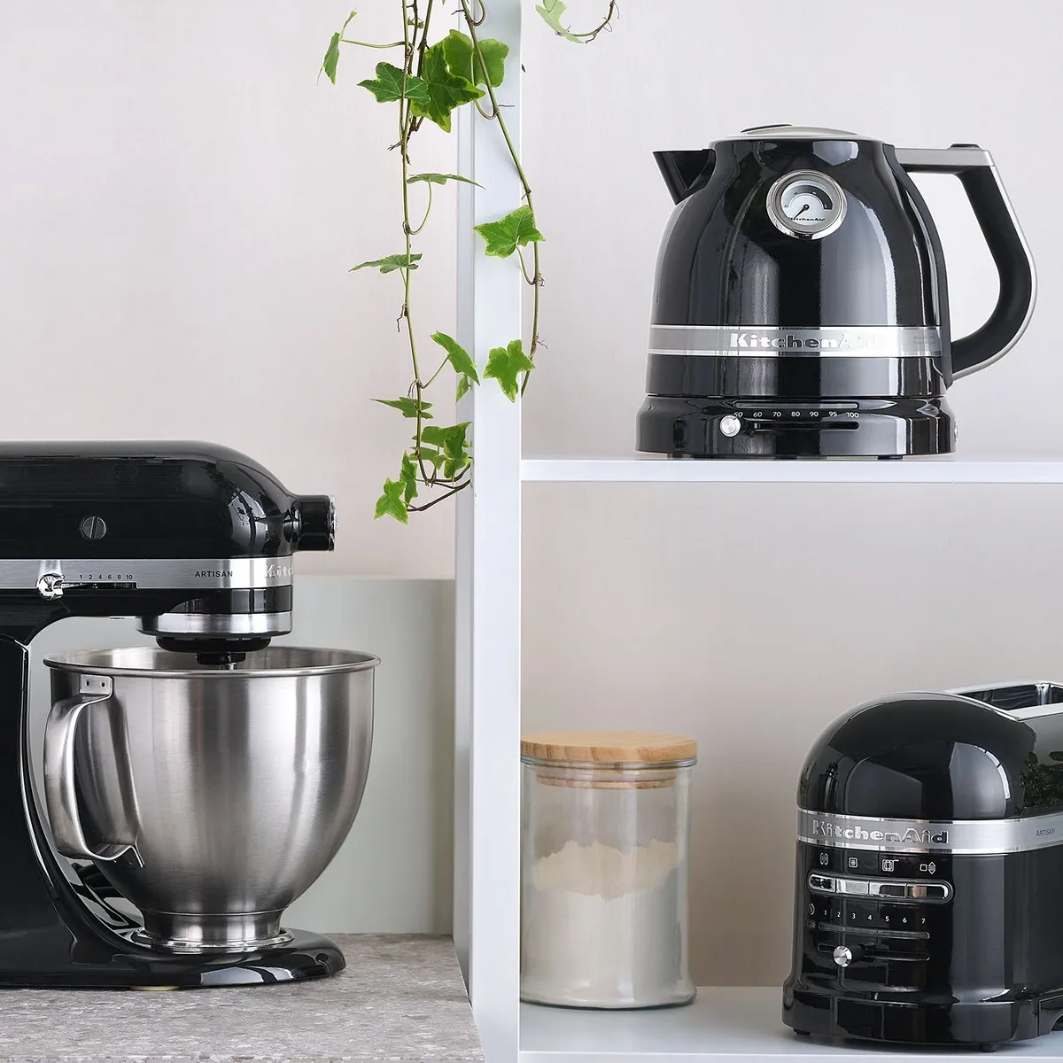 KitchenAid Artisan Waterkoker 1.5L - 2400W - Onyx Zwart