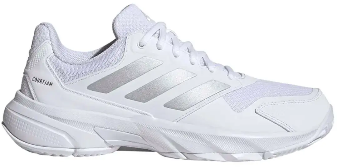 Adidas Courtjam Control 3 Padelschoenen - Wit - EU 39 1/3