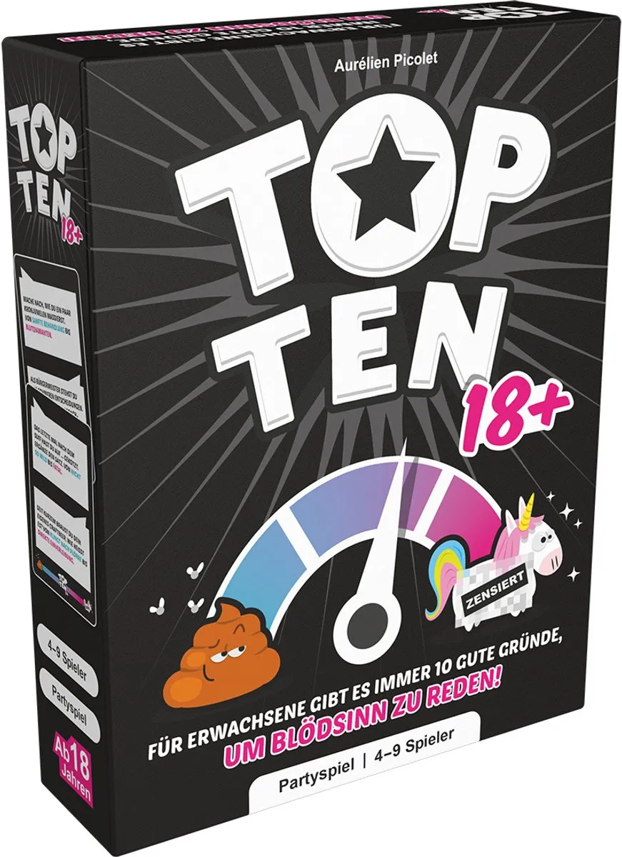 Asmodee Top Ten 18+ COGD0009 Kaartspel