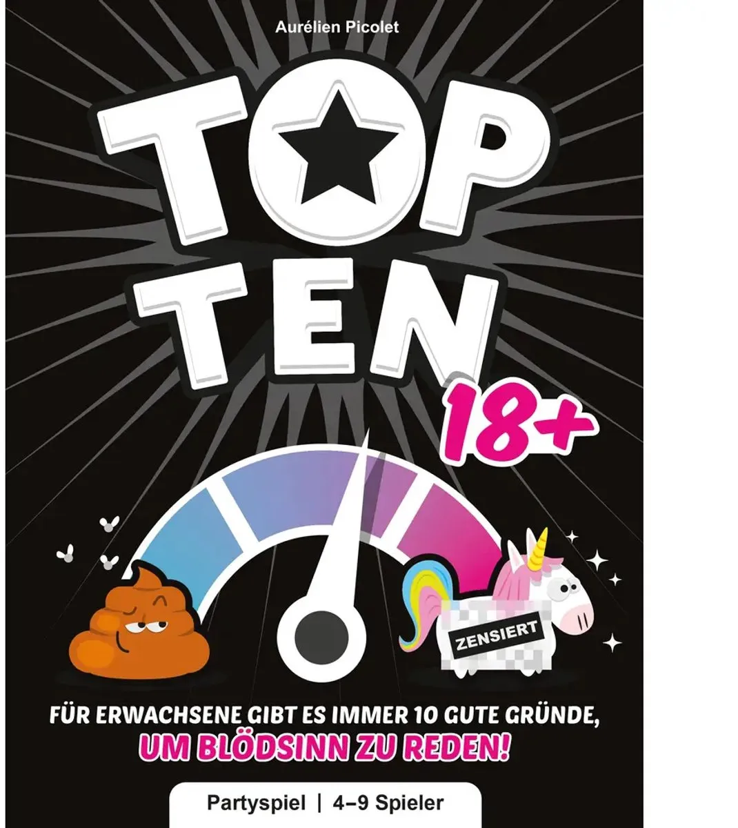 Asmodee Top Ten 18+ COGD0009 Kaartspel - 4-9 Spelers