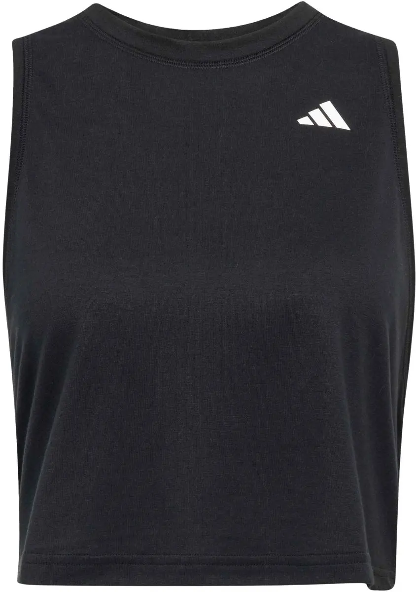 adidas Essentials Boxy Tanktop XS - Zwart