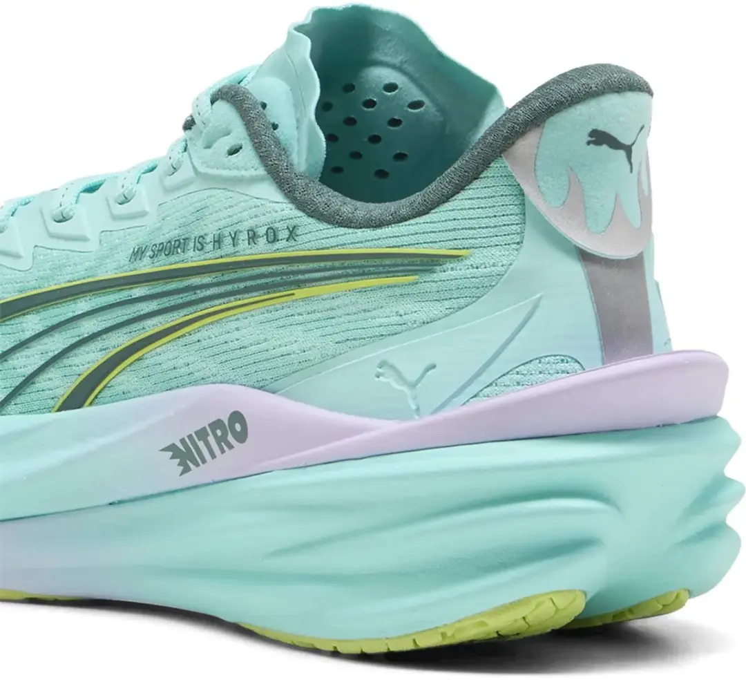 PUMA Deviate Nitro 4 X Hyrox Hardloopschoenen - Groen EU 41
