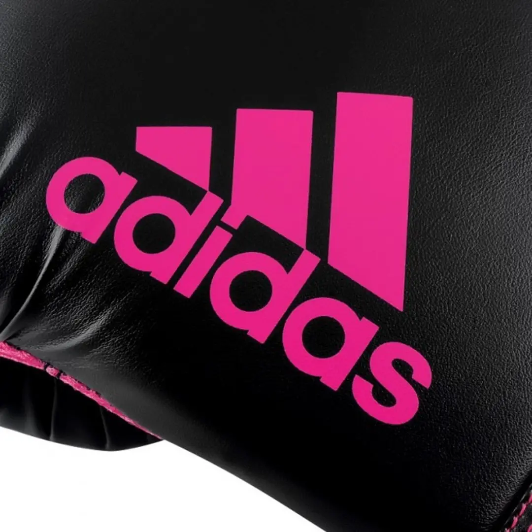 adidas Hybrid 80 Bokshandschoenen ADIH80-90450-10 - 10 oz - Zwart/Roze