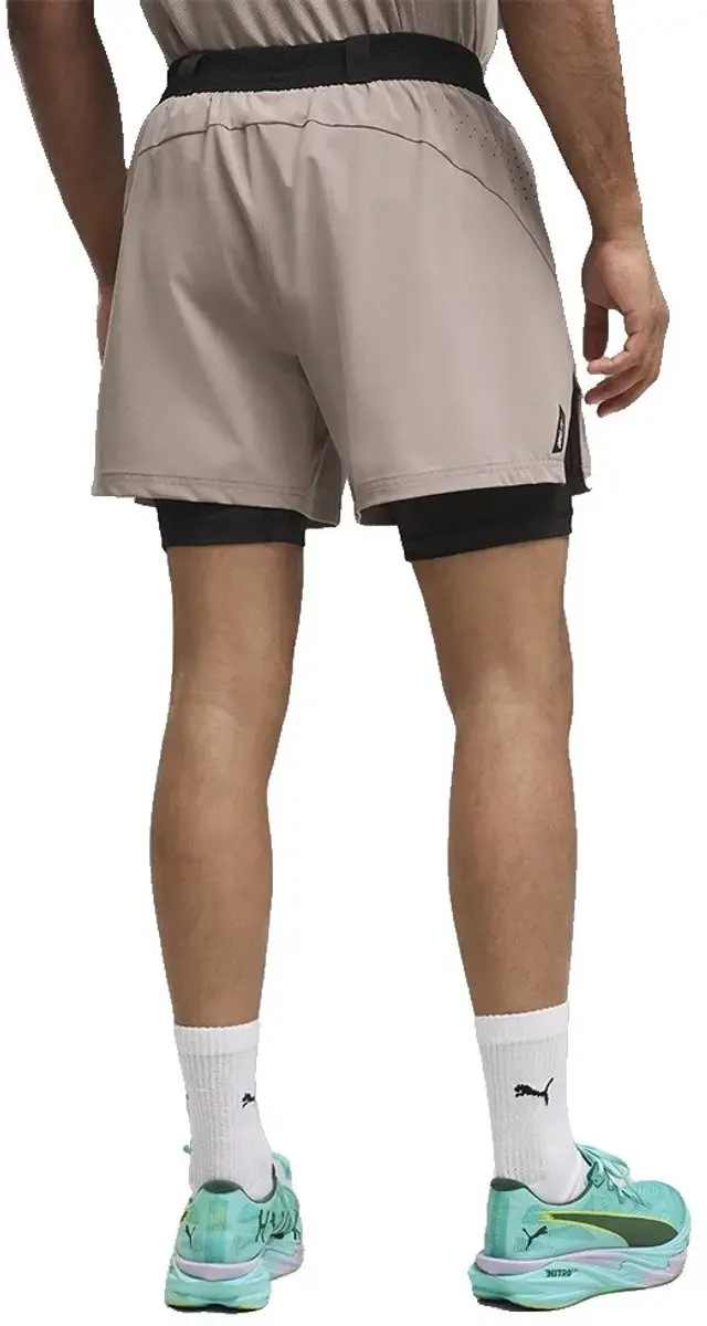 PUMA X Hyrox 2in1 Pwrmode Korte Sportbroek - Grijs - XL
