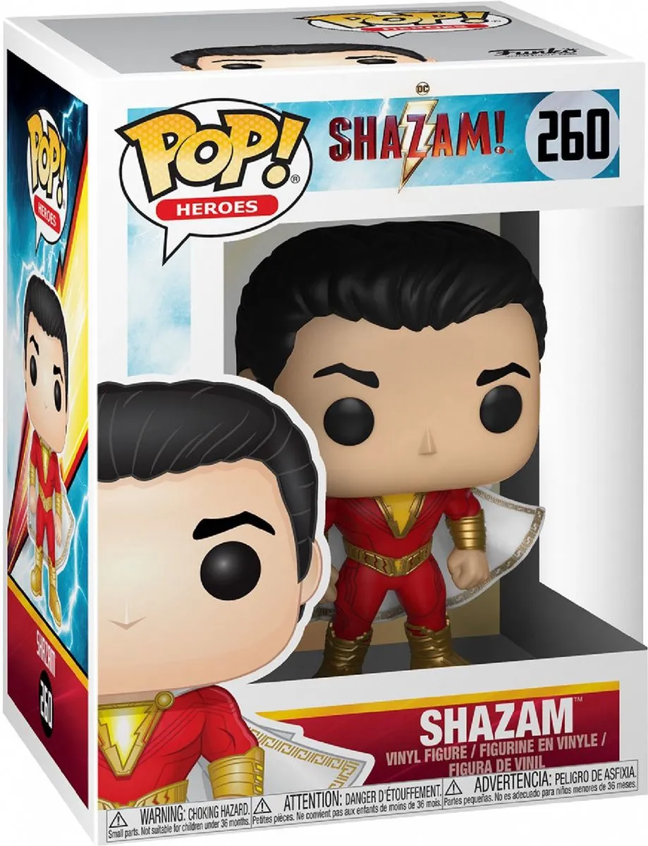 Funko Pop! Heroes Shazam Shazam Verzamelfiguur 36805 - Multi