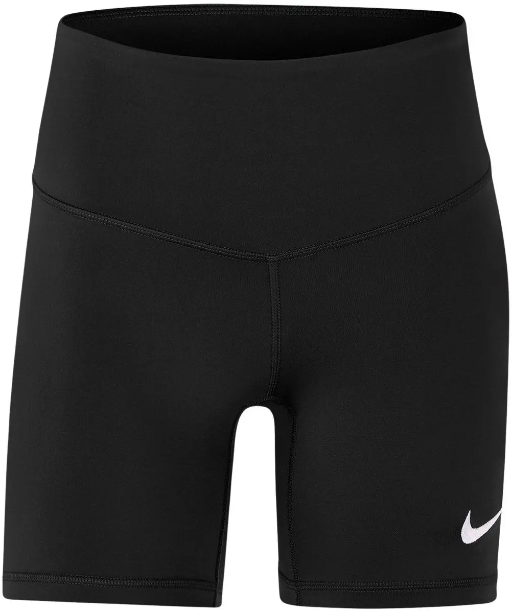 Nike Team Spike Short Tight Dames XS - Zwart