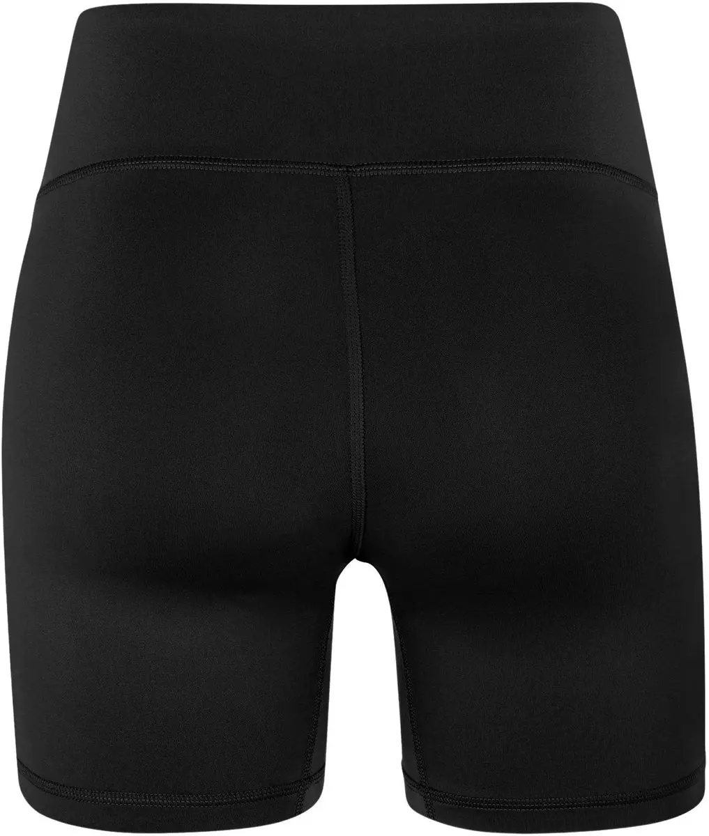 Nike Team Spike Short Tight Dames XS - Zwart