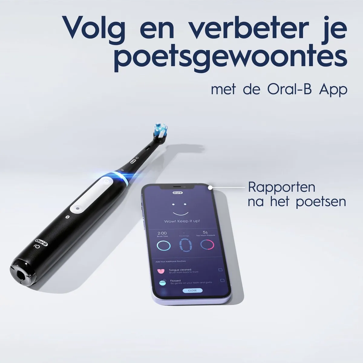 Oral-B iO 4N Elektrische Tandenborstel - Zwart