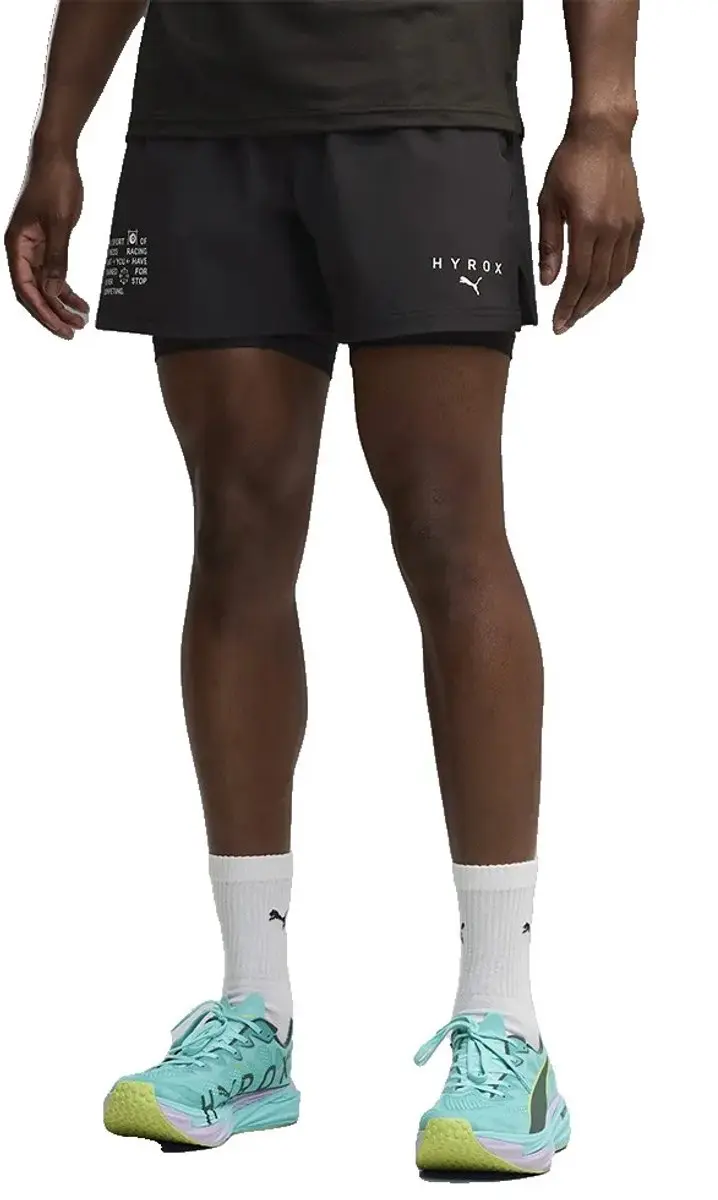 PUMA X Hyrox 2in1 Pwrmode Korte Sportbroek XL - Zwart