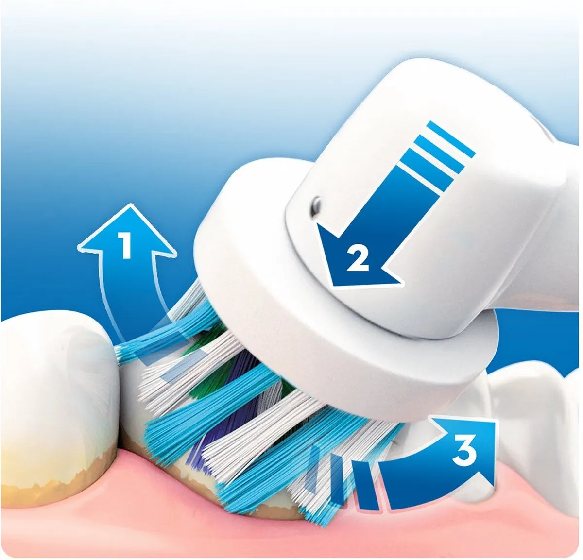 Oral-B CrossAction Opzetborstels EB50 - 4 Stuks