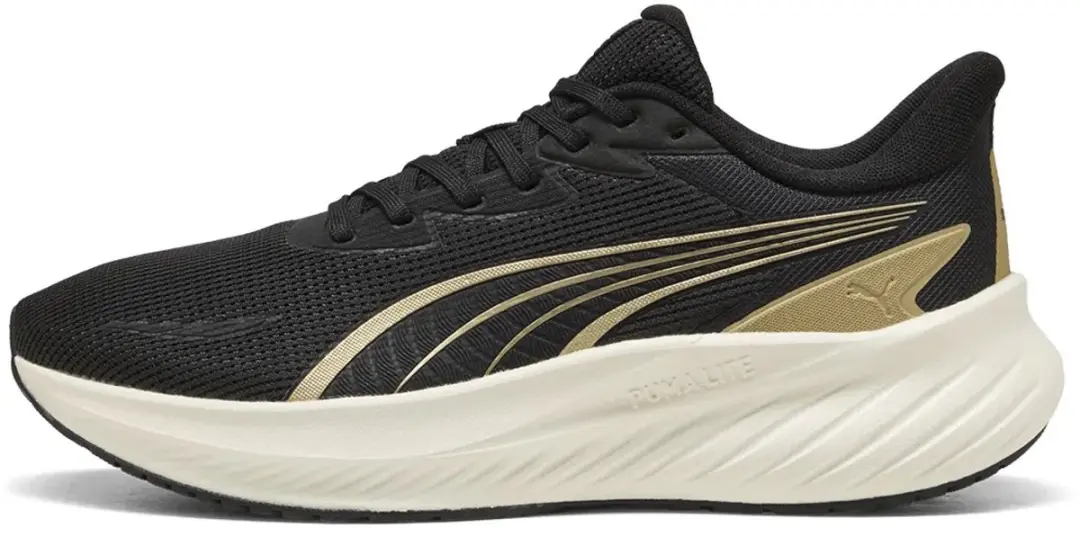 PUMA Pounce Lite 2 Hardloopschoenen - EU 42 - Zwart/Goud