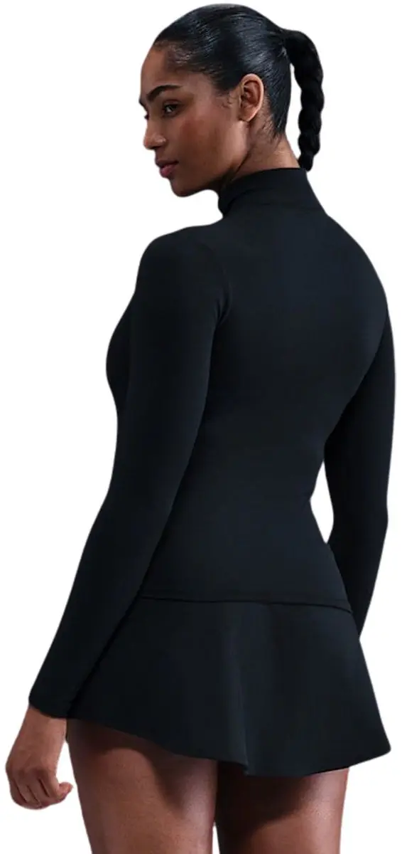 Nike One Fitted Dri-FIT Trainingsjack Dames XS - Zwart