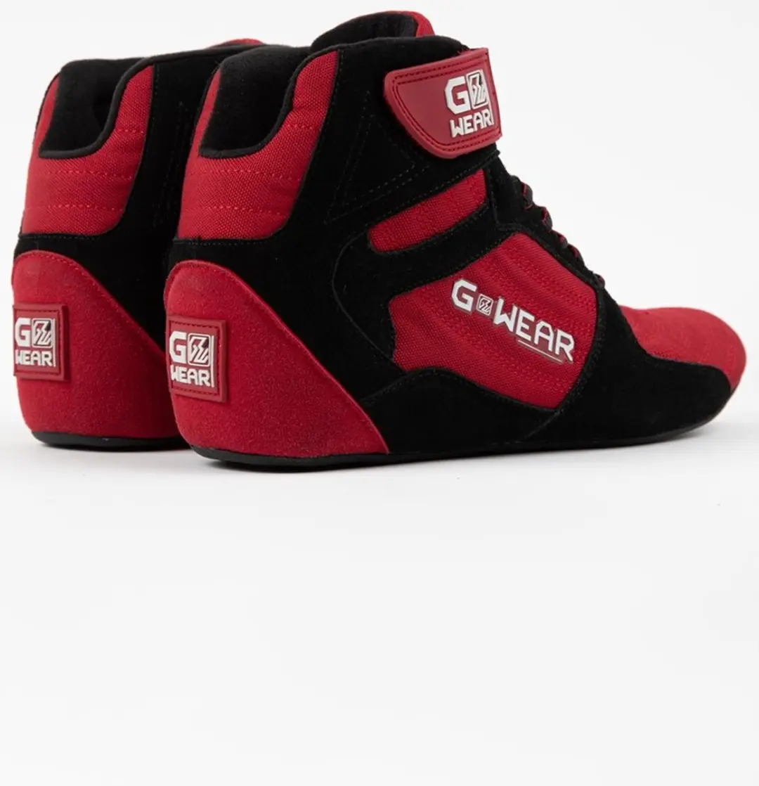 Gorilla Wear Gwear Pro High Tops Sportschoenen 45 - Rood/Zwart