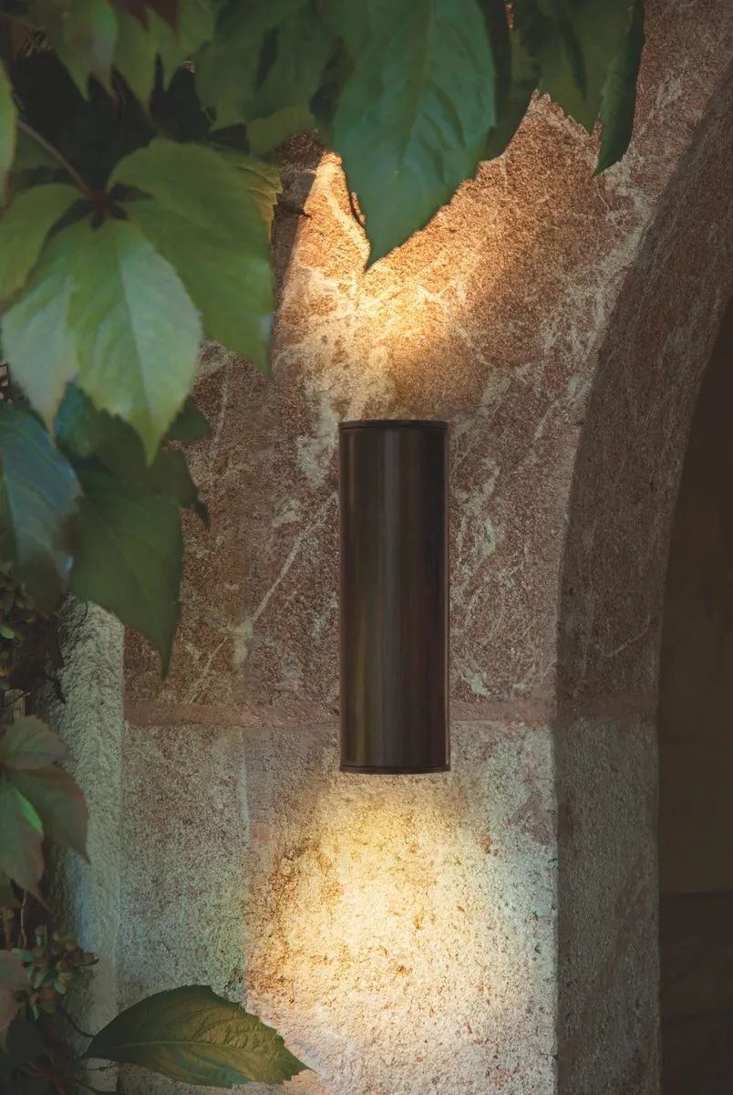Eglo Riga Wandlamp Buiten GU10 - Antiek Bruin - afbeelding 6 van 6