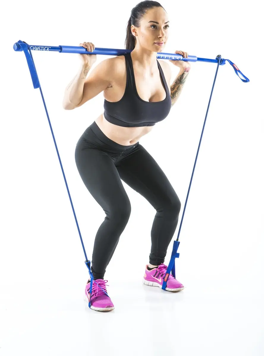 Gymstick Original 2.0 Medium - Weerstandstraining 1-15kg - Blauw