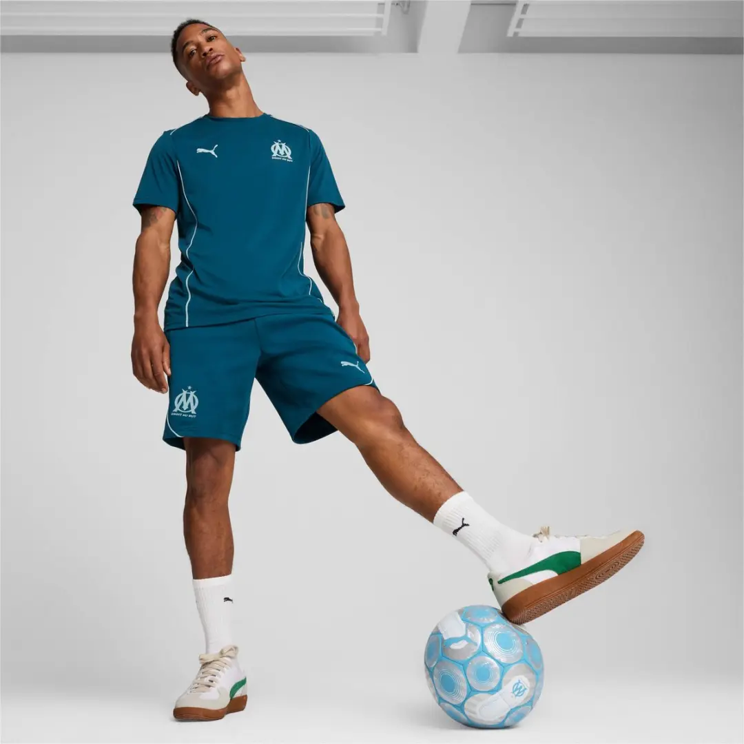 PUMA Korte OM Casual 2024/25 Short XS - Oceaan Tropic-Turquoise