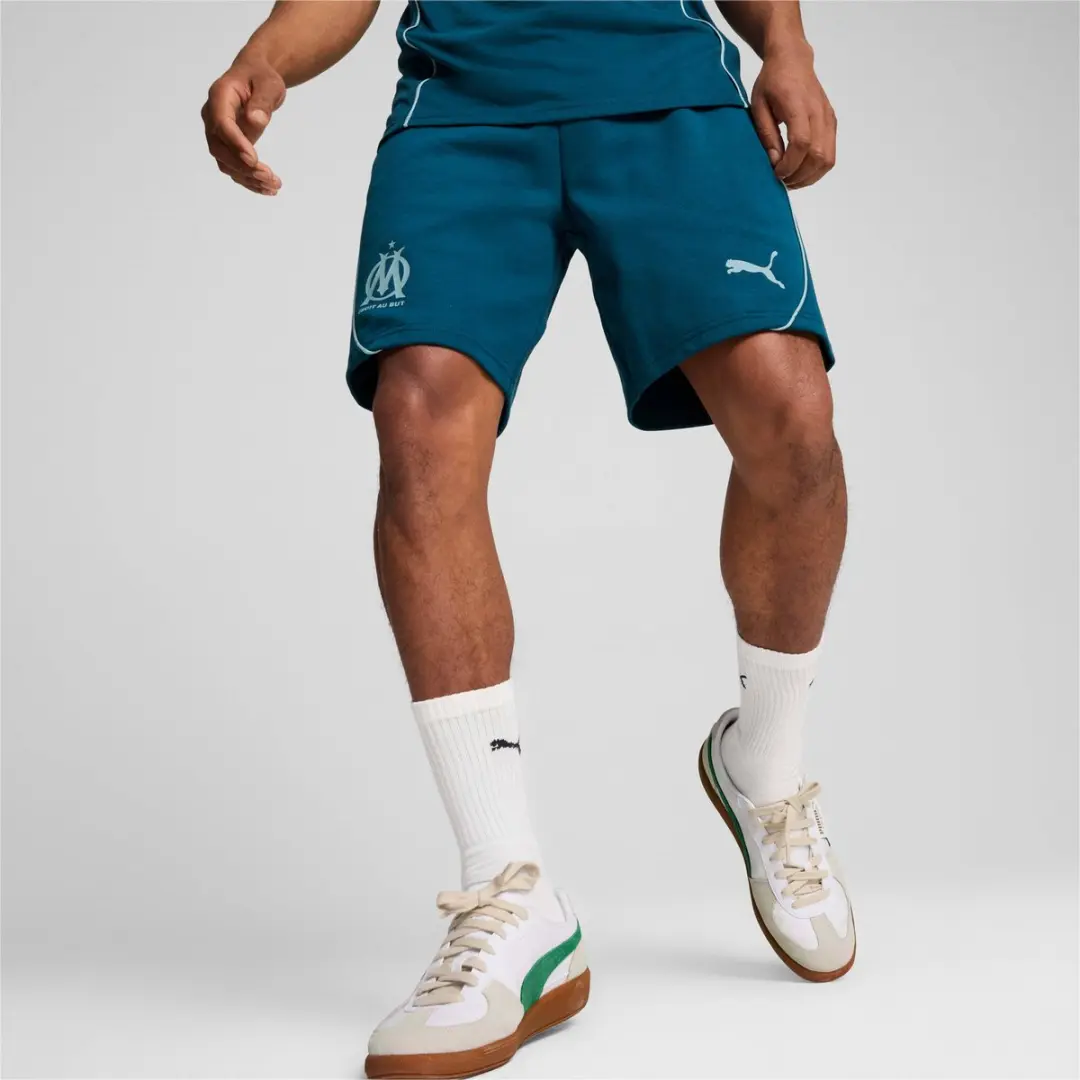PUMA Korte OM Casual 2024/25 Short XS - Oceaan Tropic-Turquoise