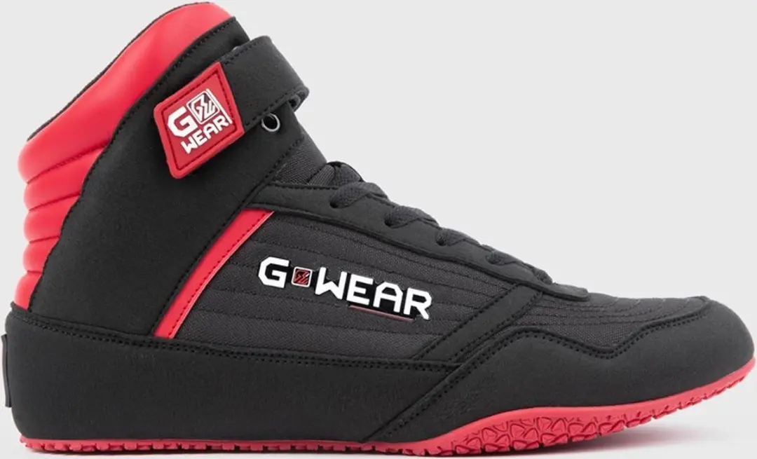 Gorilla Wear Gwear Classic High Tops Sportschoenen 43 - Zwart/Rood