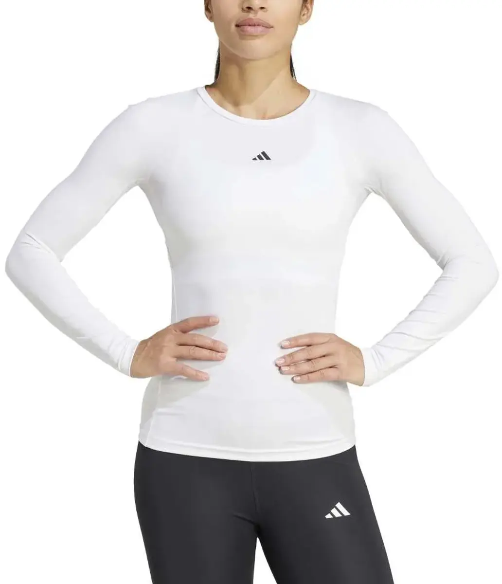 Adidas Techfit Training T-shirt Wit M