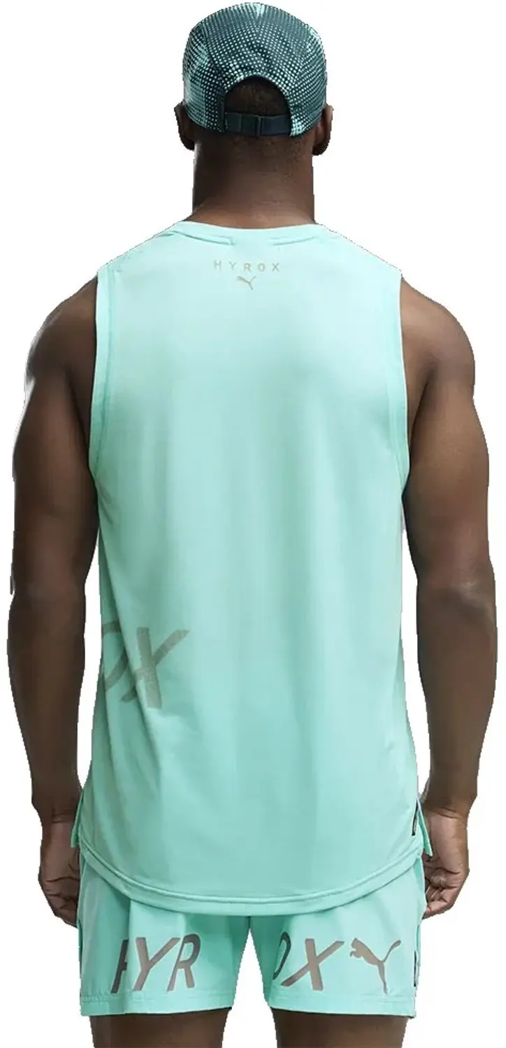PUMA X Hyrox Pwrmode Mouwloos T-shirt - Groen XL - afbeelding 6 van 6