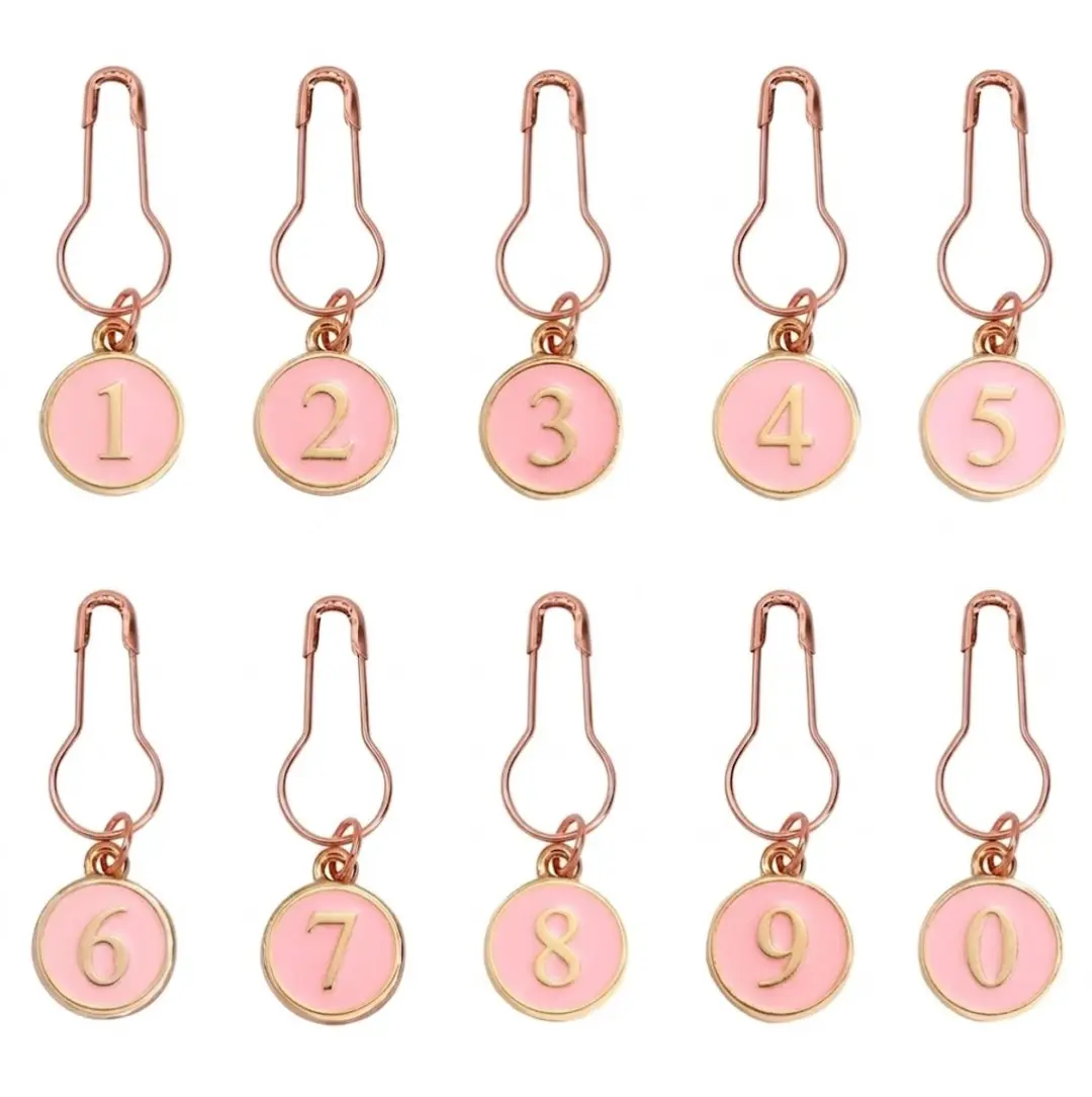 NUVEX Roze Stekenmarkeerders Set 10 Stuks