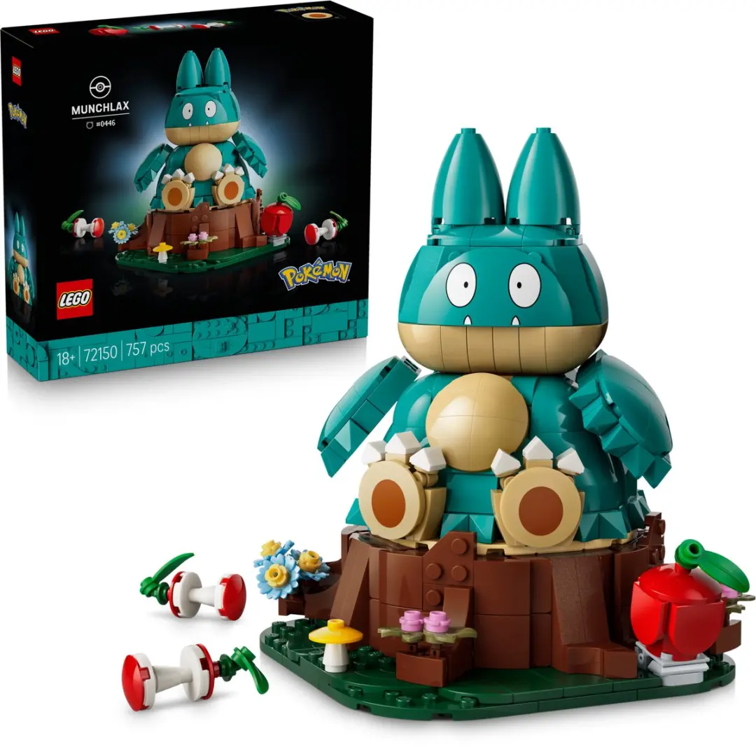 LEGO Pokémon Munchlax Bouwpakket - 757 Stukken - Multicolor
