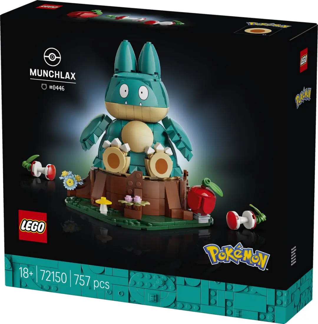 LEGO Pokémon Munchlax Bouwpakket - 757 Stukken - Multicolor