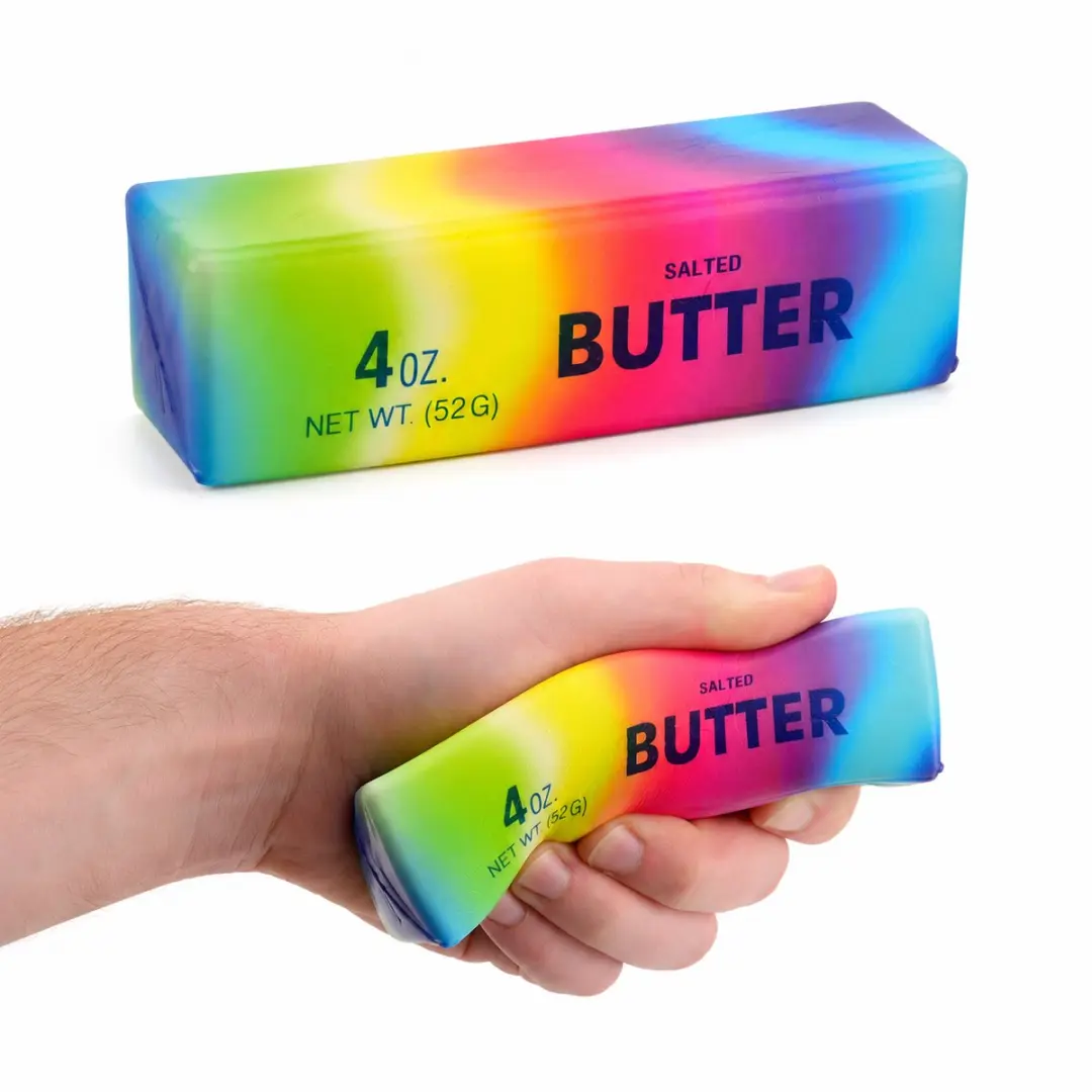 Johntoy Rainbow Butter Squishy Stressbal