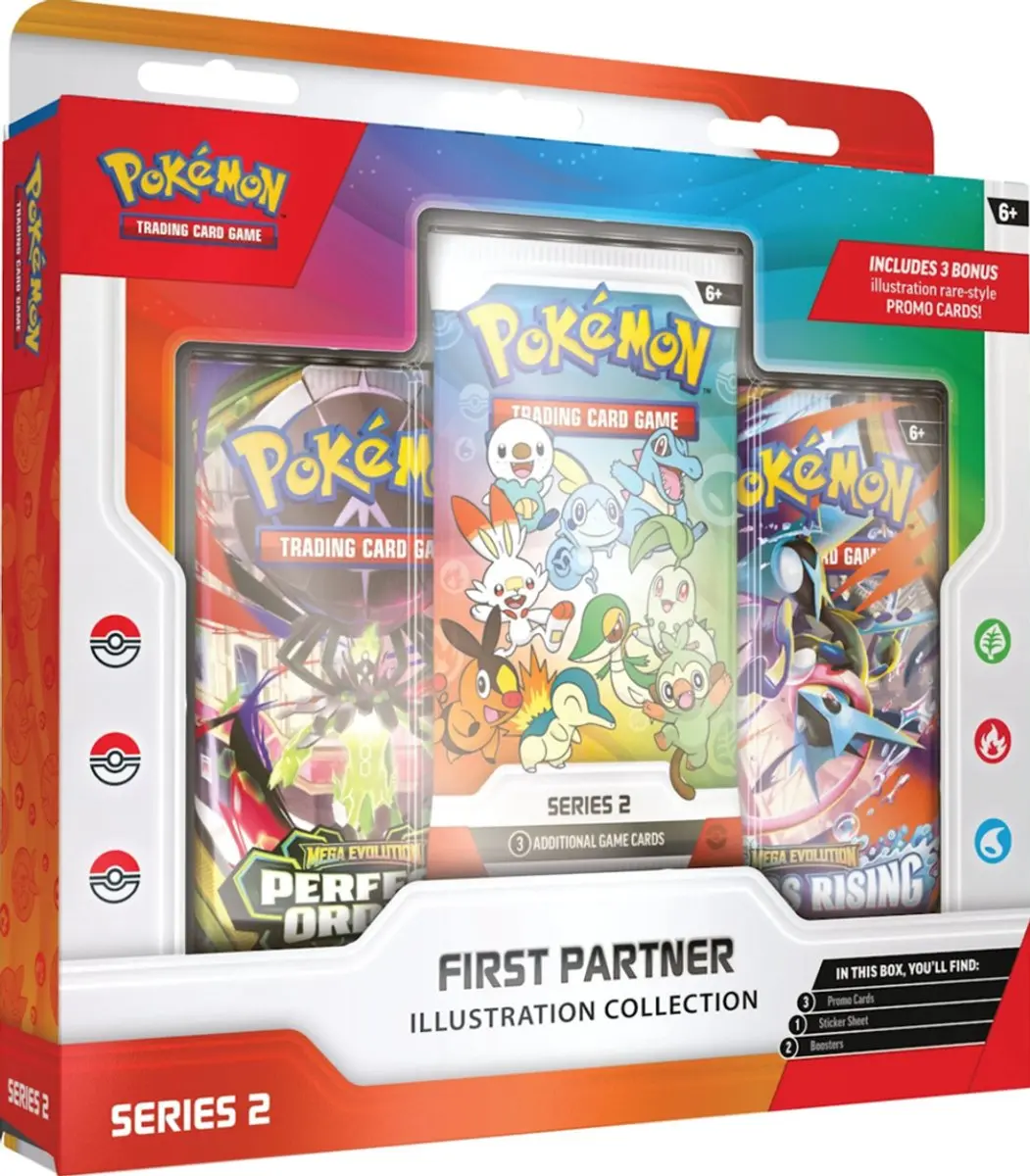 Pokémon First Partner Illustration Collection 2 Booster Bundle